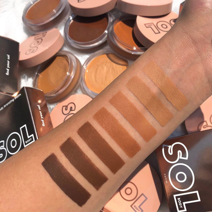 baume bronzant visage et corps sol