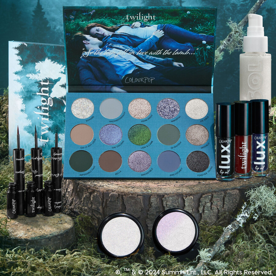 collection complète twilight x colourpop