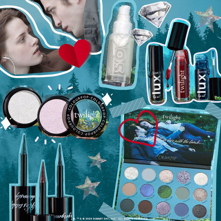 collection complète twilight x colourpop