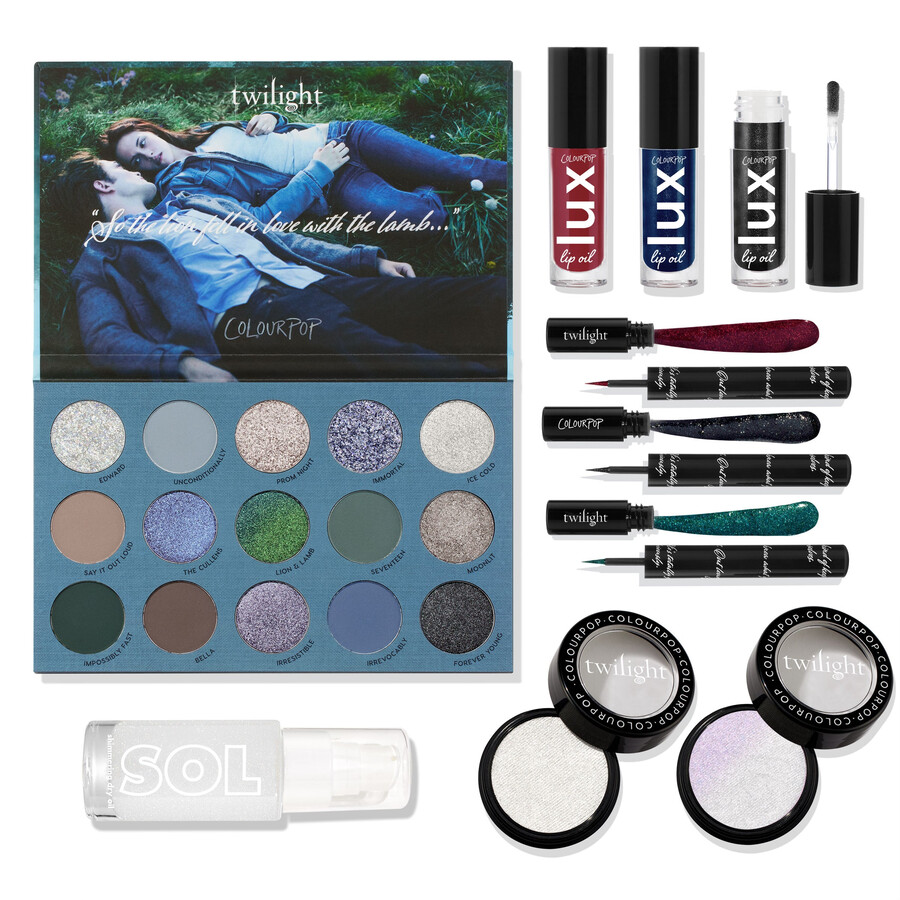 collection complète twilight x colourpop