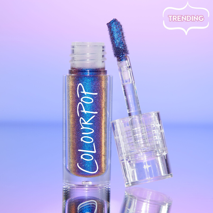 ombre à paupières liquide chromée