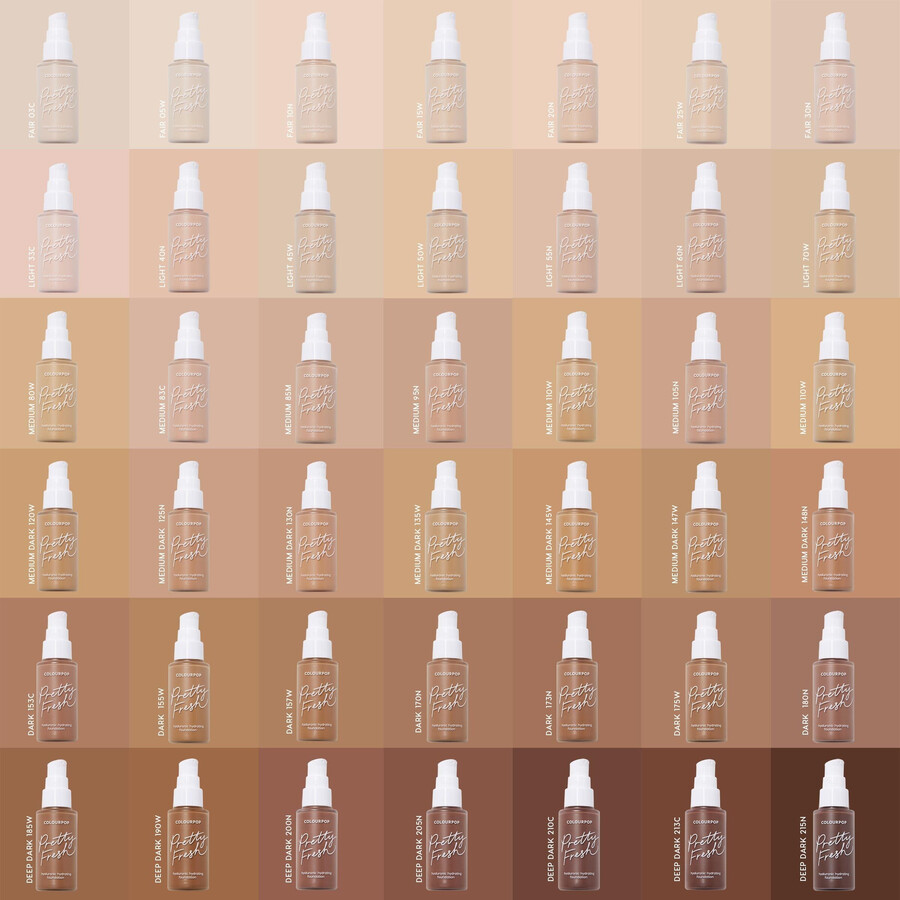 fond de teint hydratant à lacide hyaluronique pretty fresh