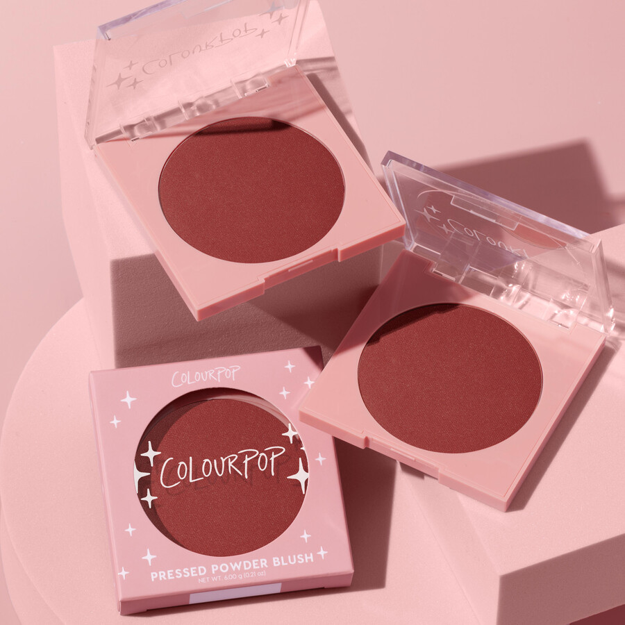 blush en poudre compacte