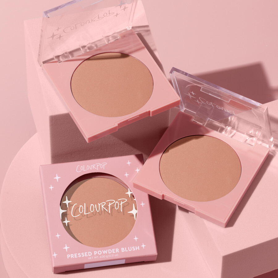 blush en poudre compacte
