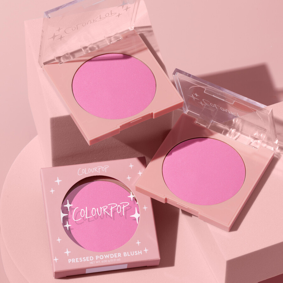 blush en poudre compacte