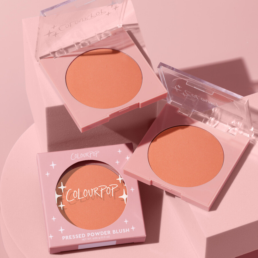 blush en poudre compacte