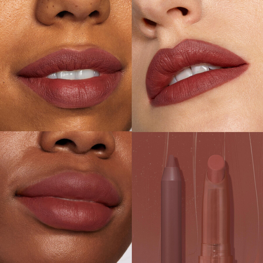 ensemble crayon à lèvres et rouge à lèvres