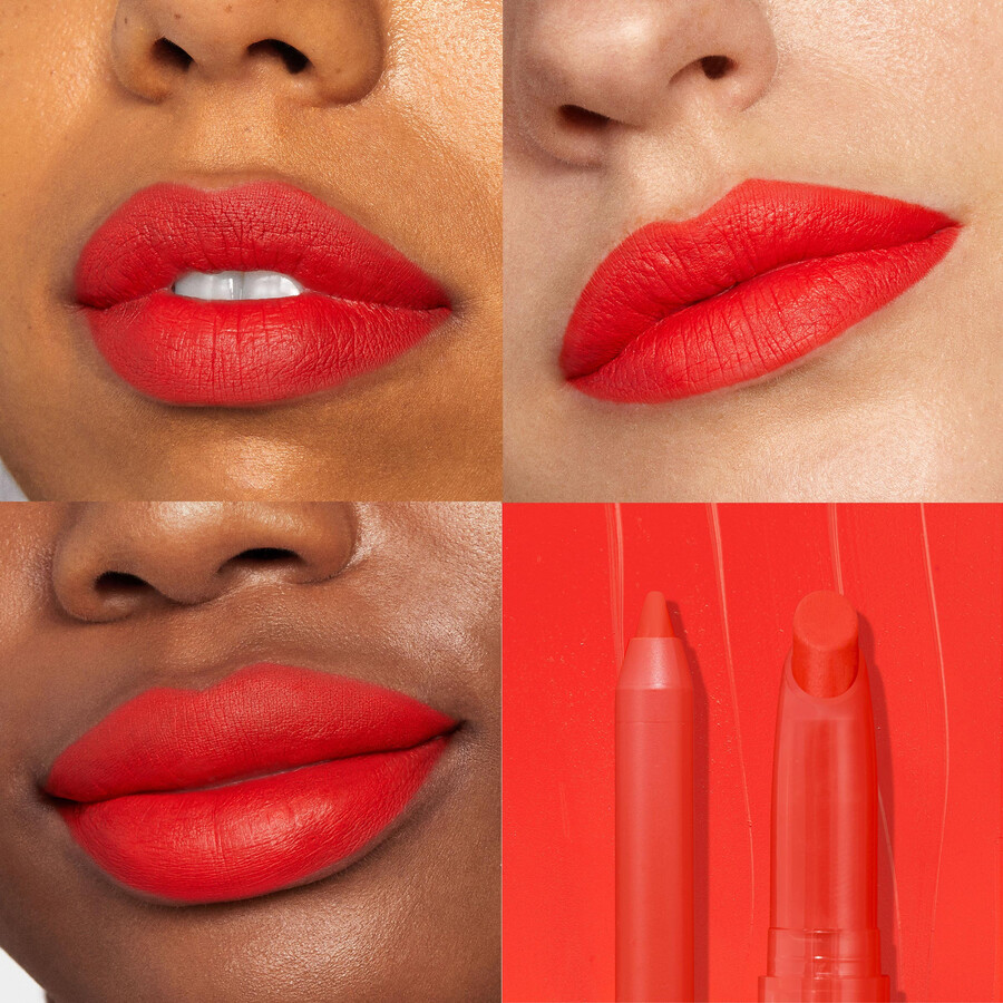 ensemble crayon à lèvres et rouge à lèvres