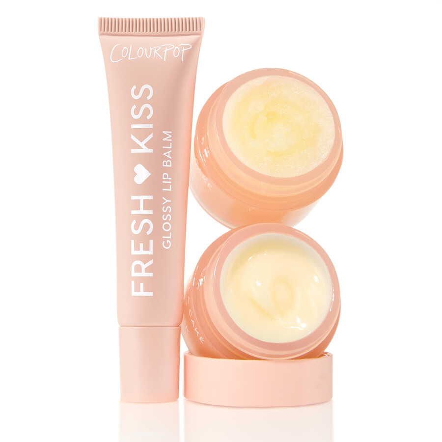 ensemble gommage masque et baume à lèvres fresh kiss