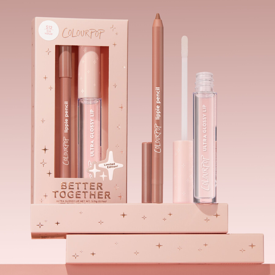 ensemble crayon à lèvres et gloss