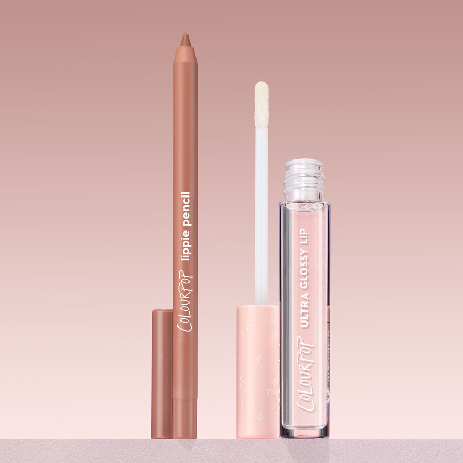 ensemble crayon à lèvres et gloss