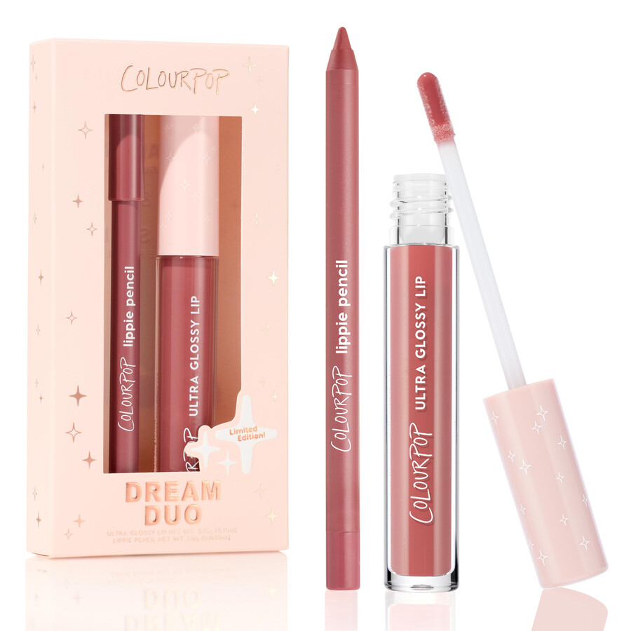 ensemble crayon à lèvres et gloss