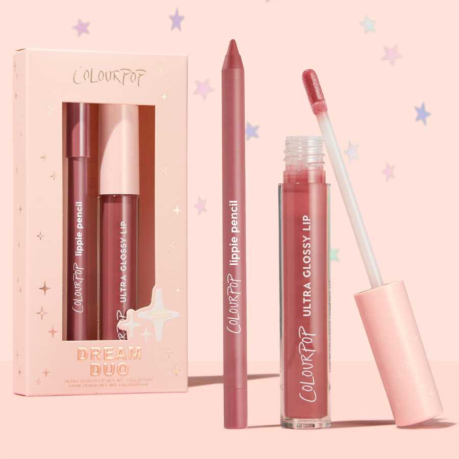 ensemble crayon à lèvres et gloss