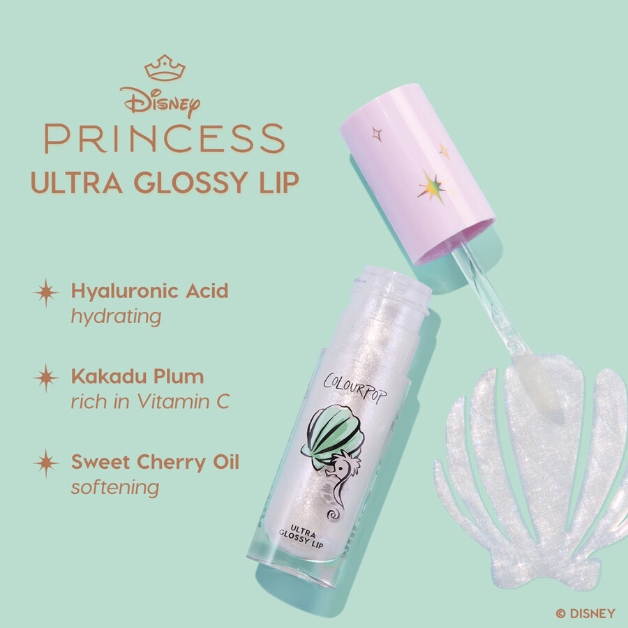 lèvres ultra brillantes princesse disney