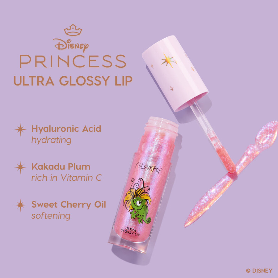 lèvres ultra brillantes princesse disney