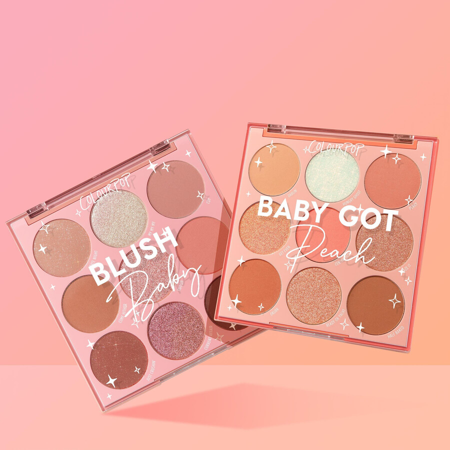 duos de palettes à 9 fards