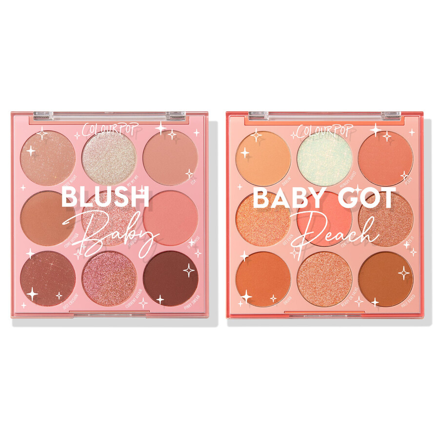 duos de palettes à 9 fards