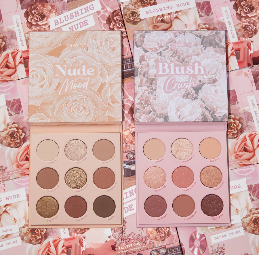 duos de palettes à 9 fards
