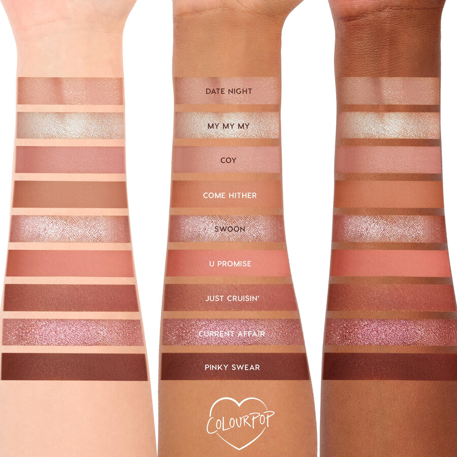 duos de palettes à 9 fards