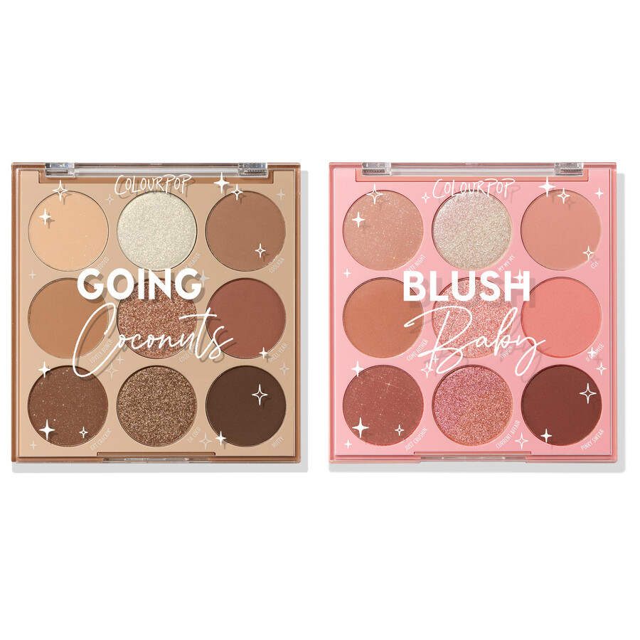 duos de palettes à 9 fards