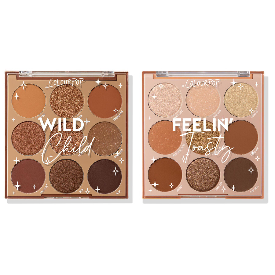duos de palettes à 9 fards